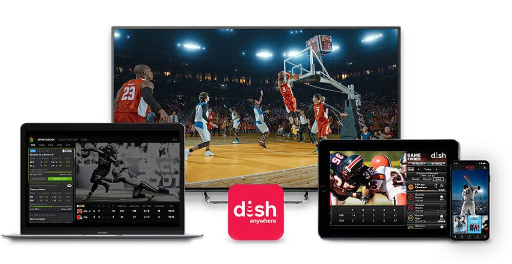 Sports dish anywhere