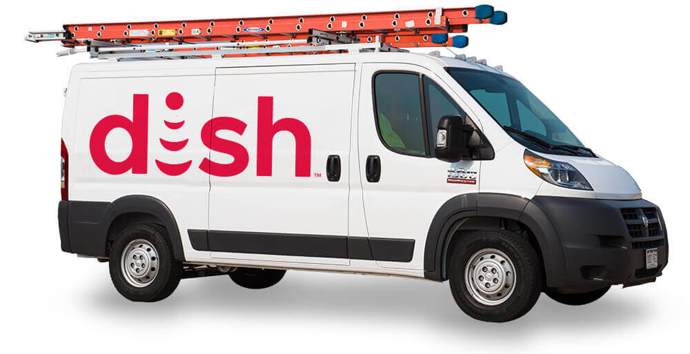 Dish installer van 2023