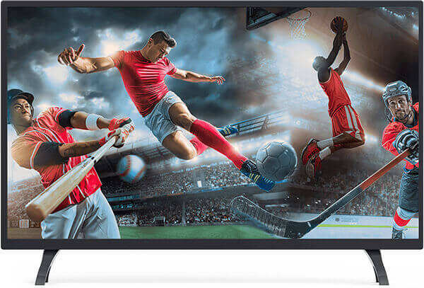 Sports tv mockup o